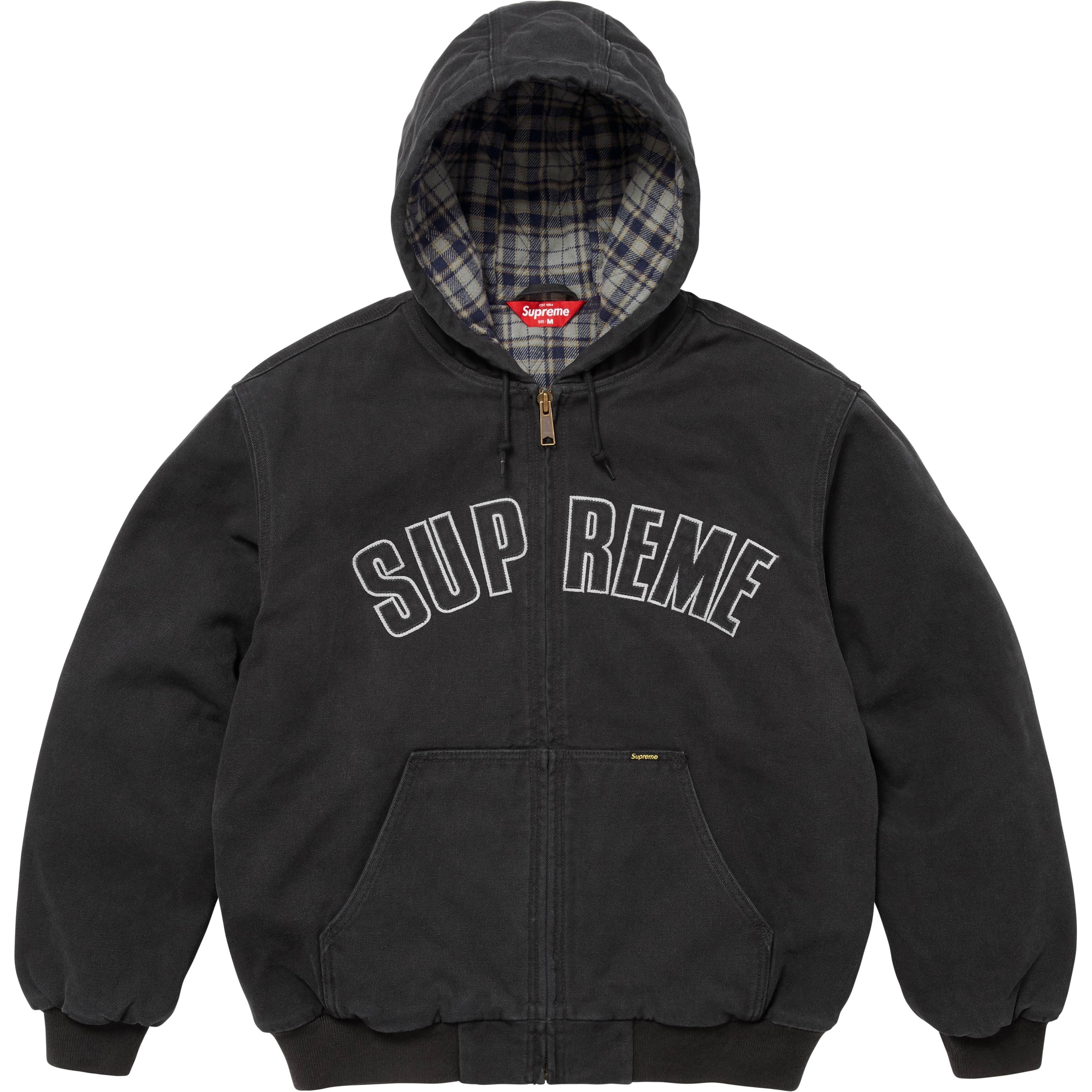 Reflective Arc Hooded Work Jacket view 14